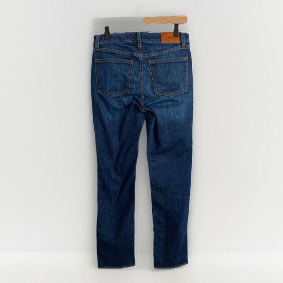 Ralph Lauren Black Label Jeans Women’s 4x30 Blue Denim Mid Rise Straight Leg - Picture 2 of 11